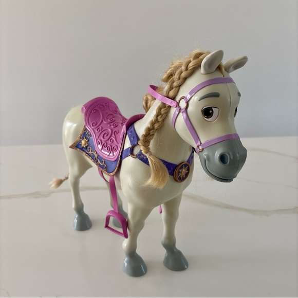 Disney Other - Disney Tangled Princess Rapunzel Royal Horse Maximus 12” Figure